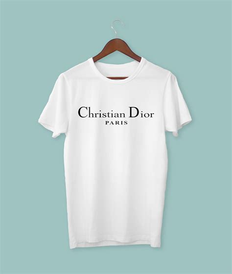 dior white tee shirt|christian dior paris t shirt.